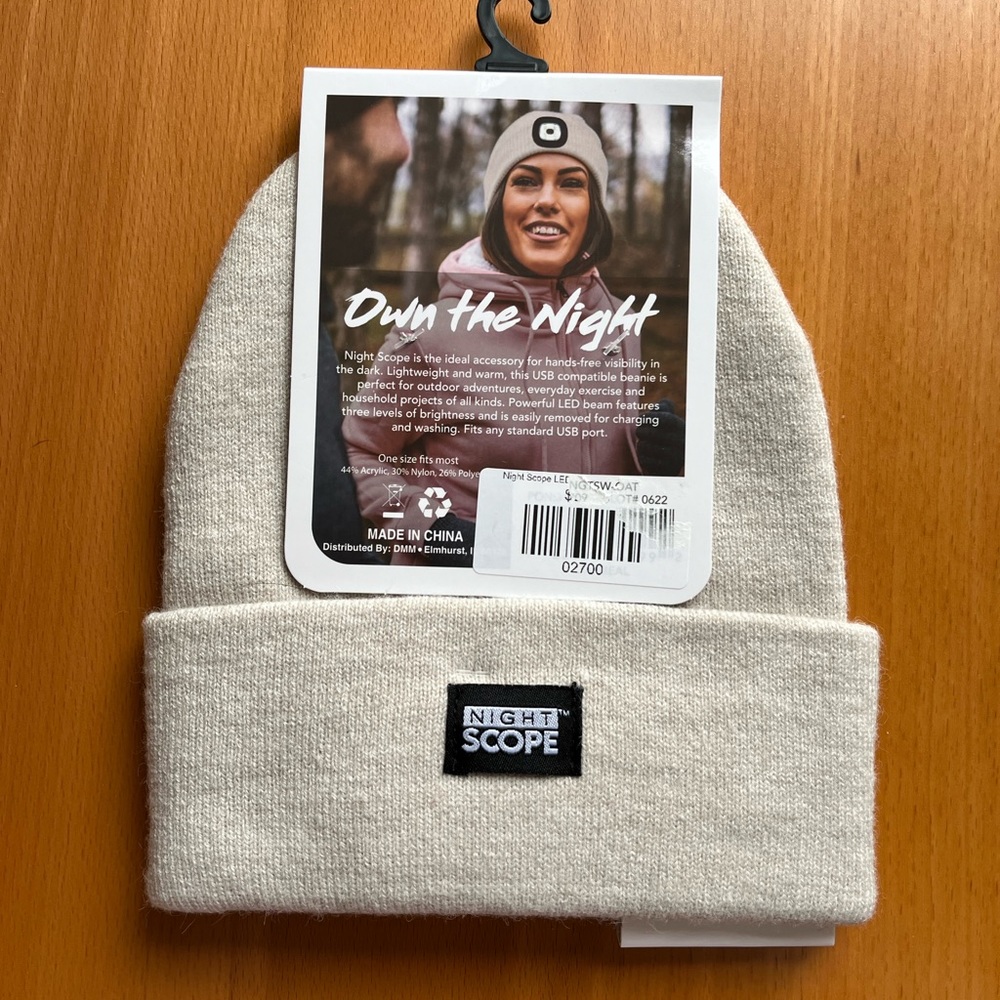Rechargeable LED Beanie - Picture 2 of 3